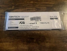 Kantech T.REX-PLATE T.Rex 1-Gang Box Mounting Back Plate For Exit Device, White