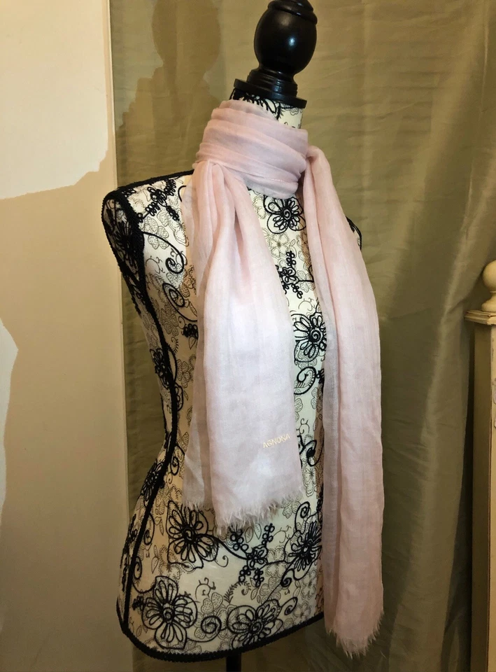 Bufanda mediana Agnona Nuvola 100 % cachemir Italia Foto 4 de 4