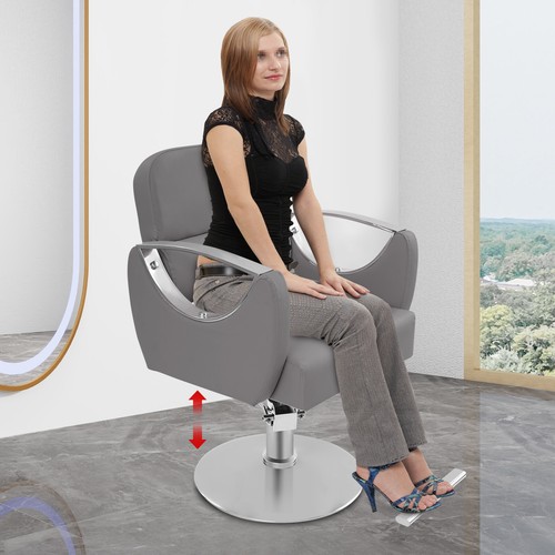 Salon Chair Hair Stylist Salon Chair Rotating Barber Chair Height ...