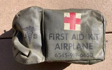 Vietnam Era US Army Military Field Gear 6545-919-6650 First Aid Medical Kit