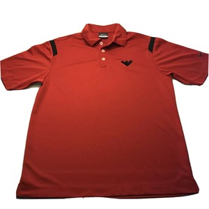 nike golf polo red