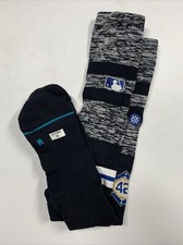 Miami Marlins Jorge Alfaro Game Used Jackie Robinson Day Socks