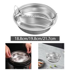 Cuocitore a vapore per verdure in acciaio inossidabile per cottura a vapore