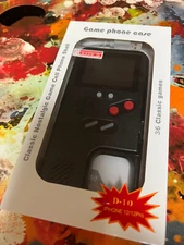 iPhone Retro Game Phone Case 36 Classic Games D-10 iPhone 12/12 Pro