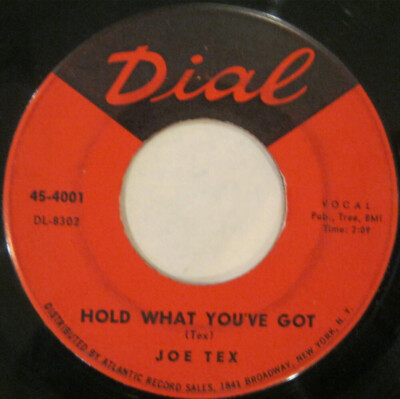 Joe Tex - Hold What You've Got (7", Single) | eBay