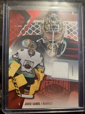 Juuse Saros  2023-24  Sp Game Used Hockey Patch  #139