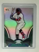 Ronald Acuna Jr. 2019 Chronicles Certified Baseball GREEN #17 - Atlanta Braves