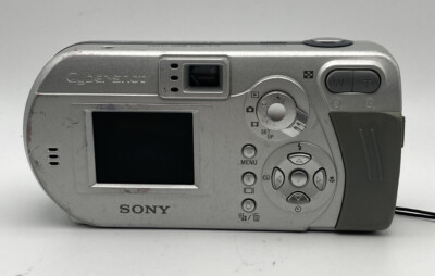 Sony Cyber-Shot DSC-P72 3.2MP Digital Still Camera - Silver