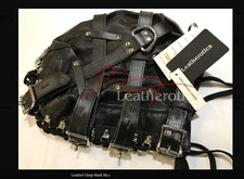 Isolationsmaske aus Ziegenleder Maske 9 Hoods
