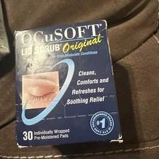 OCuSOFT Lid Scrub Original Pre-Moistened Pads for Irritated Exp 8/25