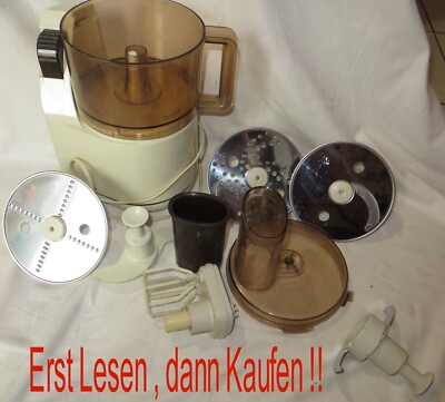 Moulinex Moulimat 588 Küchenmaschine Rührbesen Schüssel Deckel Reibe Ersatzteile
