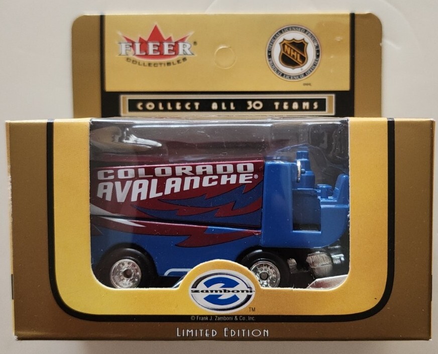 FLEER 1/50 NHL ZAMBONI ICE MAKERS 2003 Colorado AVALANCHE Limited