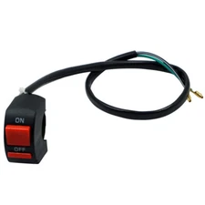 7/8" Motorcycle Handlebar Kill ON-OFF Latching Switch Scooter ATV Dirt Bike（22mm