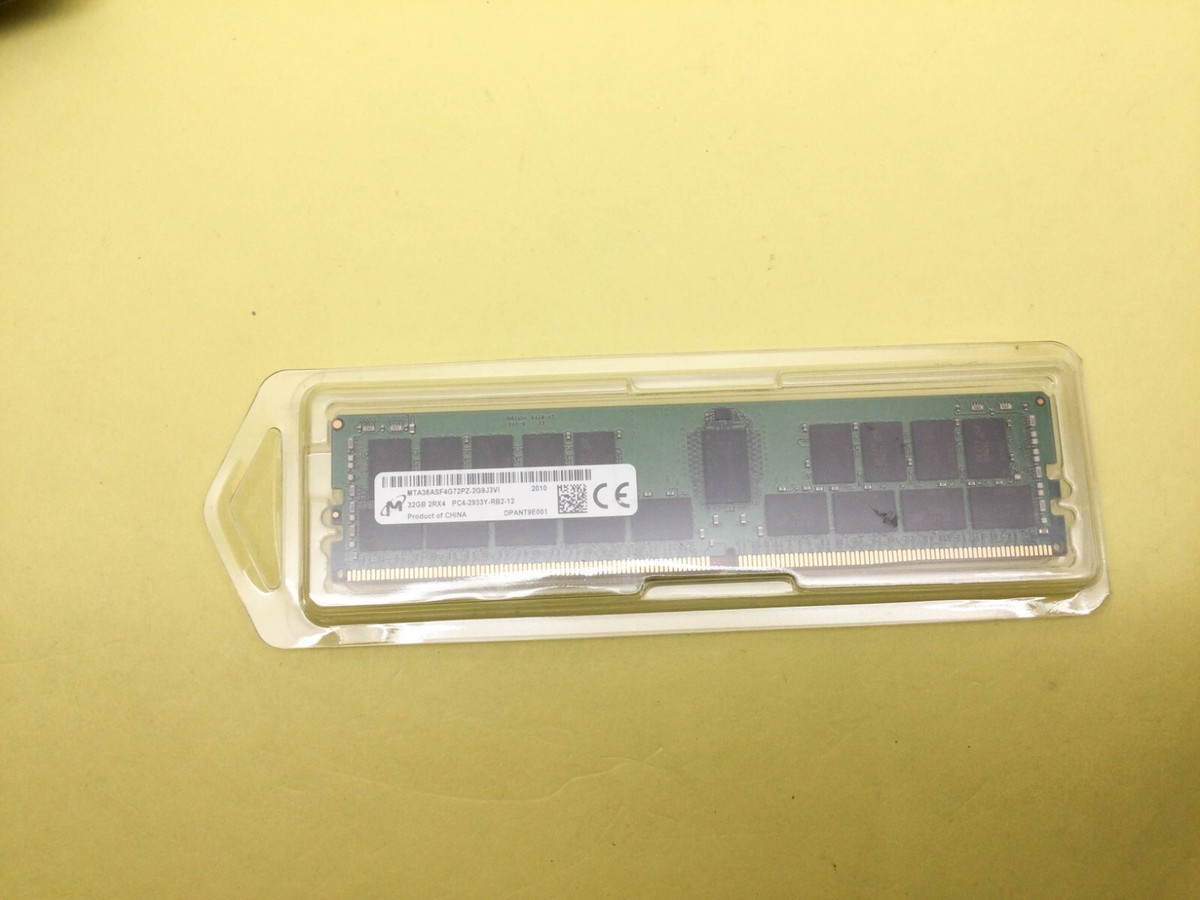 MICRON 32GB (1X32GB) 2RX4 PC4-2933Y DDR4 SERVER MEMORY