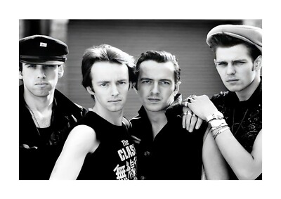 The Clash 2 A4 band mounted poster choice of frame
