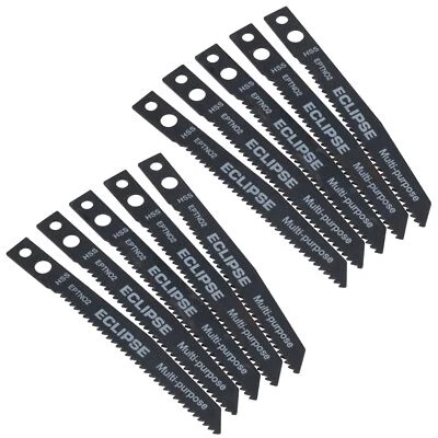 Lames de scie sauteuse Eclipse métal bois plastique coupe droite fine 1,8 mm ... - Photo 1/4