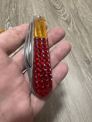  ''Brake Light'' Color Changing Knives By Terry Broshears EXTREMELY RARE    