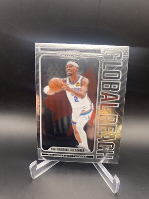 2024-25 Panini Prizm Shai Gilgeous-Alexander Global Reach Thunder