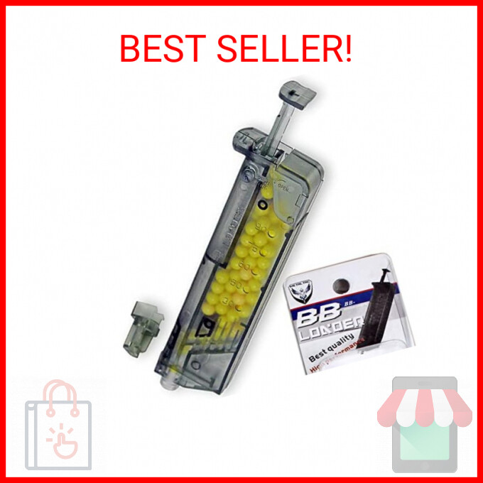 Airsoft Speed Loader with Capacity of 100 Bbs