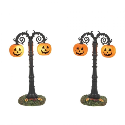 Halloween Village Street Lamps