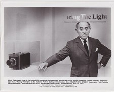 ALFRED EISENSTADT with Daguerreotype Camera * CLASSIC 1978 photo Photographer
