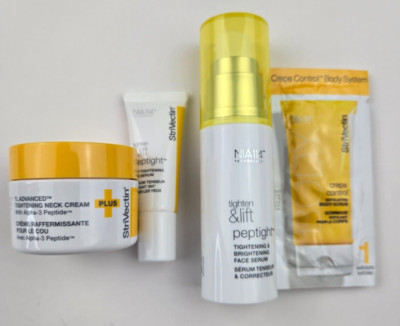 StriVectin Tighten & Lift Power Starters Trio Kit, 3 piece Peptide Kit for Face,