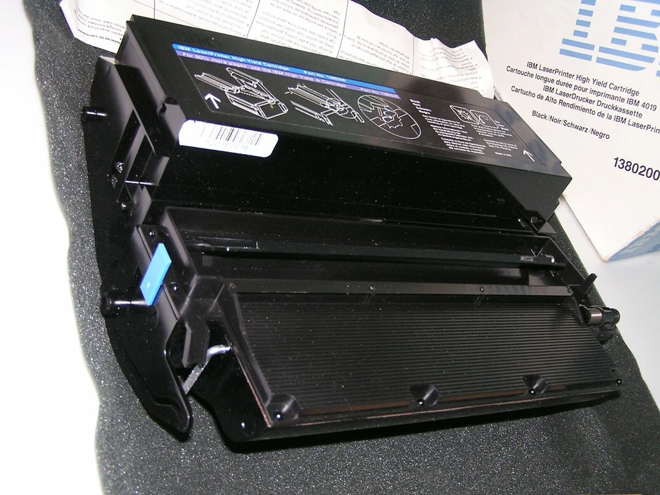 NOS IBM LASERPRINTER black High Yield Cartridge - Part #1380200 - Image 4 of 4