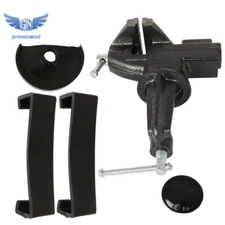 80 mm HD 360º Portable Swivel Portable Table Bench Vice Clamp Mini Vise Anvil