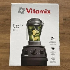 Vitamix Explorian E310, Mixeur de qualité professionnelle, Conteneur de 48 oz, Noir