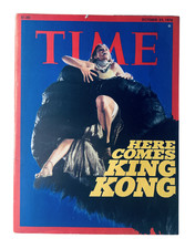 Time Magazine October 25, 1976 Jessica Lange King Kong Movie Cover