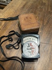 Vintage DeJur Amsco Exposure Light Meter In Box Photography Camera Studio Old