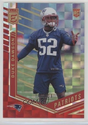 2018 Donruss Elite Rookies Red /199 Duke Dawson #143 Rookie RC 0a3