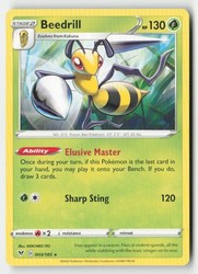 Beedrill 003/185 Rare Vivid Voltage Pokemon