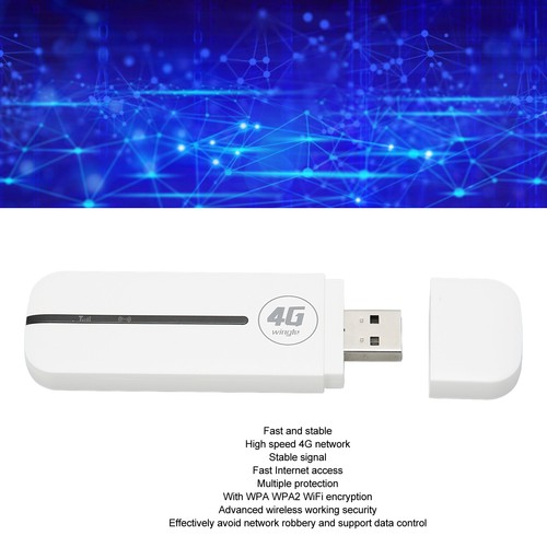 White 4G USB WiFi Modem Plug And Play High Speed Mini Pocket USB WiFi Route SG - Picture 11 of 22