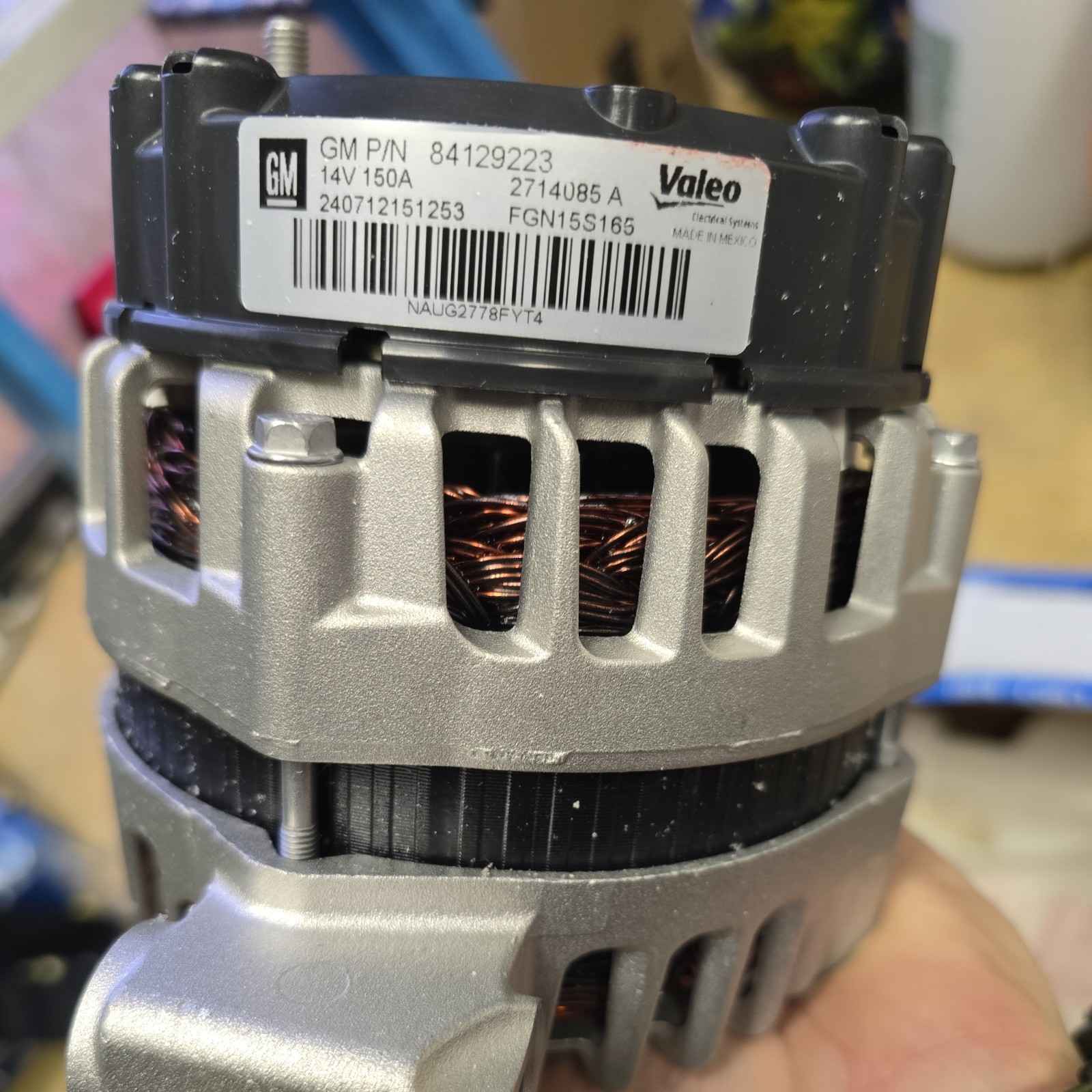Alternator-ZR2, VIN: N, 4WD, Eng Code: LGZ GM Part # 84129223