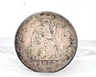 1853 Seated Liberty Quarter Dollar 25C Lot. H126