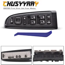 Front Driver Left Side Power Window Switch for 03-07 Chevy Silverado GM 15883320