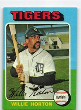 1975 Topps #66 Willie Horton - Detroit Tigers **Set Break**
