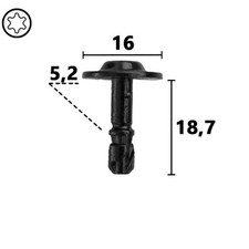 FIT AUDI UNDERTRAY ENGINE SCREWS UNDER COVER SPLASH SHIELD BOLT 5x