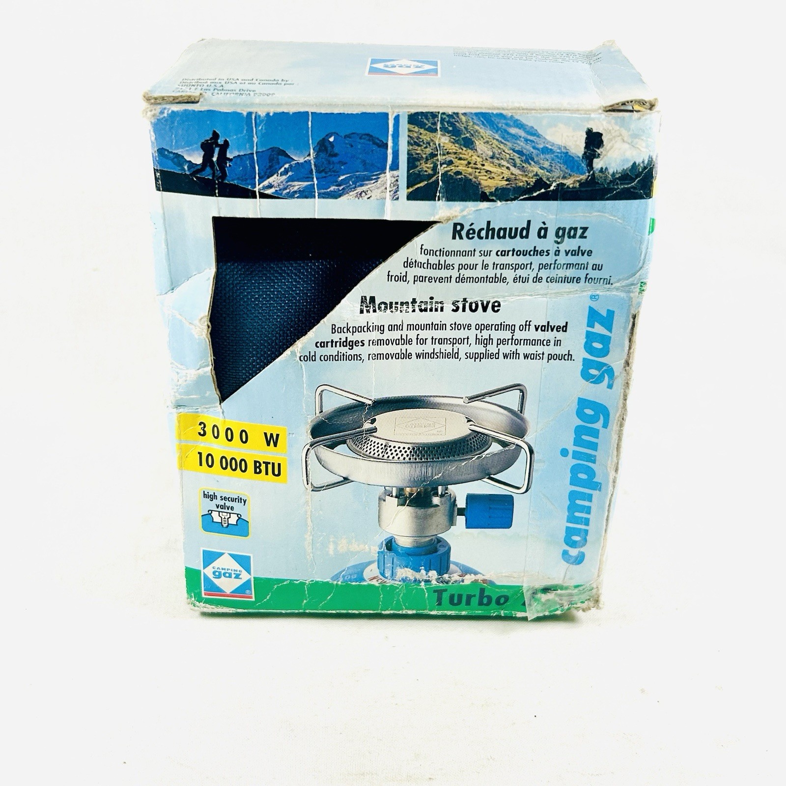 New Camping Gaz Campingaz Turbo 270 Portable Backpack Stove with Box