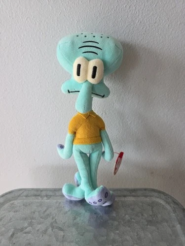 2004 Squidward Tentacles 9.5" | TY Beanie Babies | Vintage | w/Tag