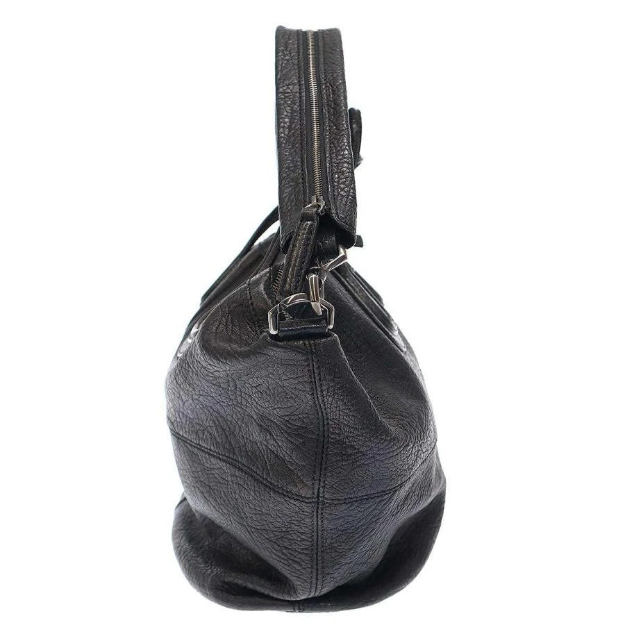 Auténtico bolso de hombro Givenchy Nightingale de cuero negro atemporal Foto 3 de 4