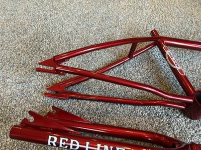 OLD SCHOOL BMX ORIGINAL 1979 REDLINE MX-II FRAME FORK BARS
