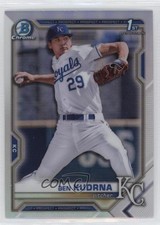 2021 Bowman Draft Chrome Refractor Ben Kudrna #BDC-73 10qe