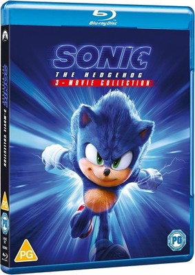 Sonic the Hedgehog 3 Film Collection Blu-Ray Set BRAND NEW