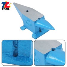 Blacksmith Anvil Double Horn Steel Anvil Forged Steel Heat Treated 44Lbs/20kg