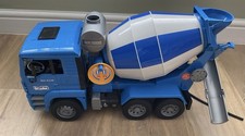 Bruder Cement Lorry Truck, Missing Water Tank Lid, Bucket + Hose End
