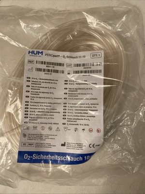HUM Systems for Life AEROpart O2 Schlauch 10m lang Sicherheitsschlauch