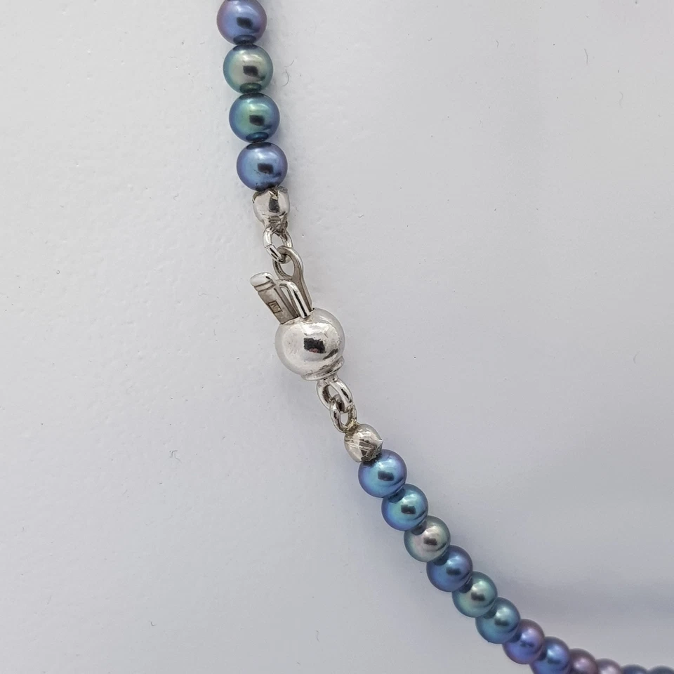 COLLANA PERLE TAHITI Misura 4.0-4.5 mm Lunghezza 42 cm - Immagine 3 di 3