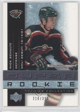 2001-02 Upper Deck Premier Collection Super Rookie 218/399 Nick Schultz #66 1o3